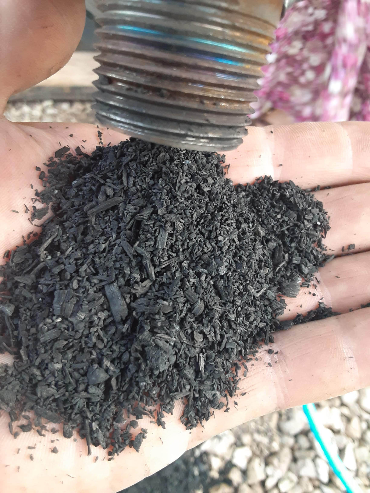 Black Gold Biochar Flakes