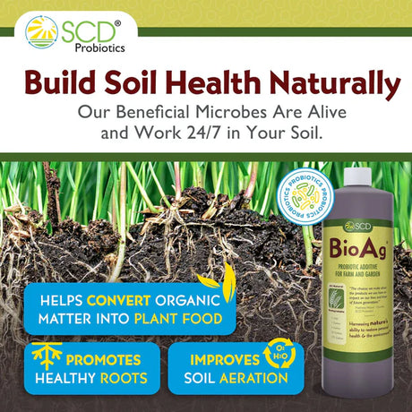 SCD Bio Ag - Microbial Inoculant and Soil Amendment