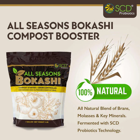 All Seasons Bokashi - Compost Starter, Accelerator & Odor Neutralizer
